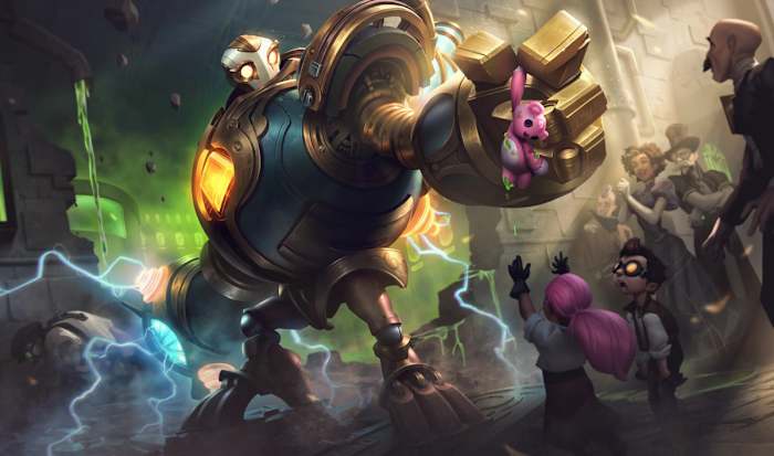 Blitzcrank piltover skin